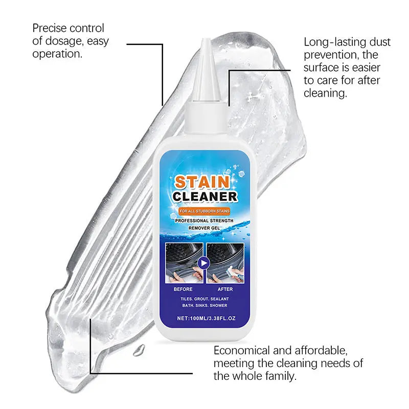 No-Scrub Mold Killer Gel - Deep Clean for Grout, Tiles & More!