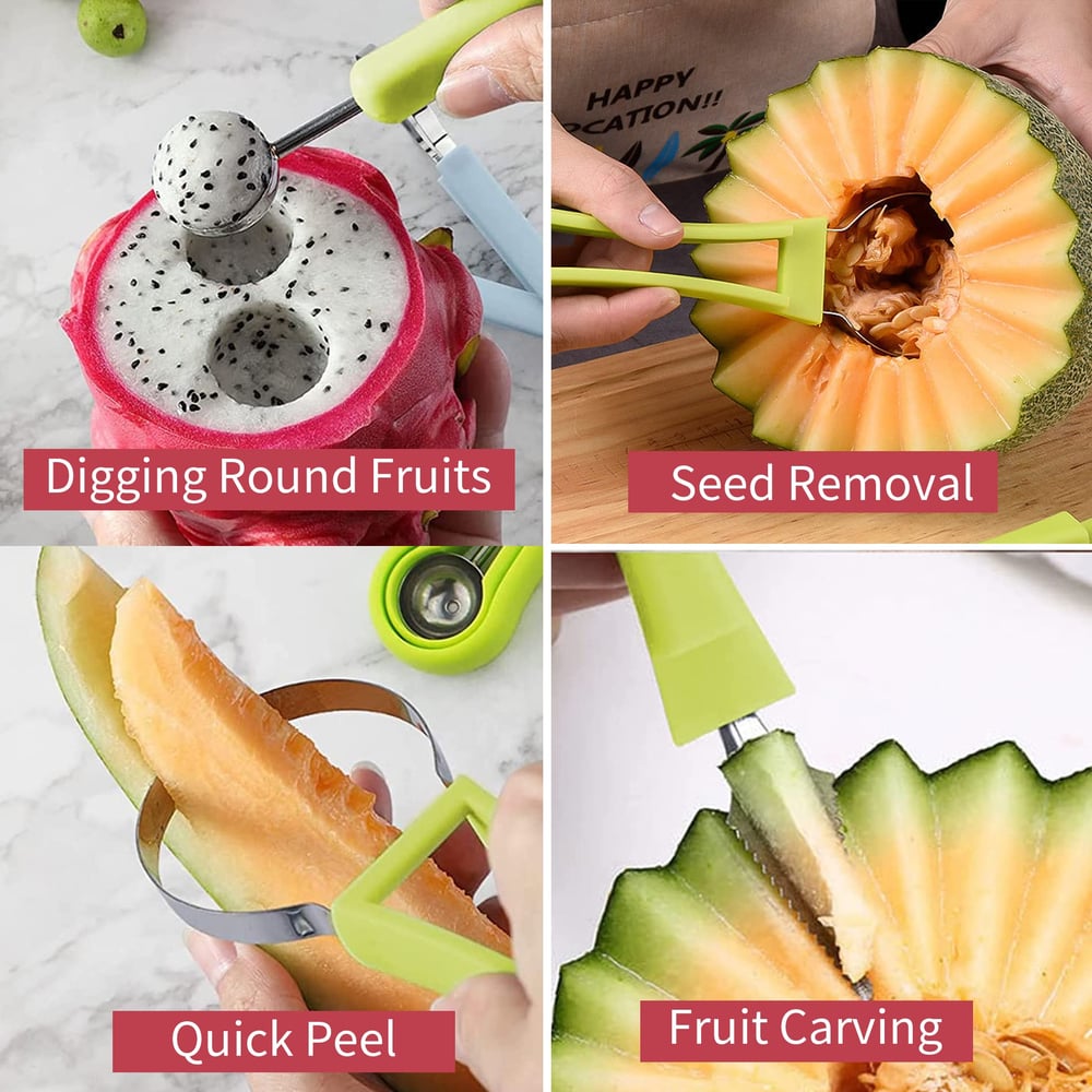 SliceWave™ — Triple-Action Fruit Prep Power