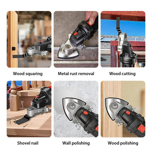 Angle Grinder Universal Attachment — Cutting, Grinding & Polishing in One