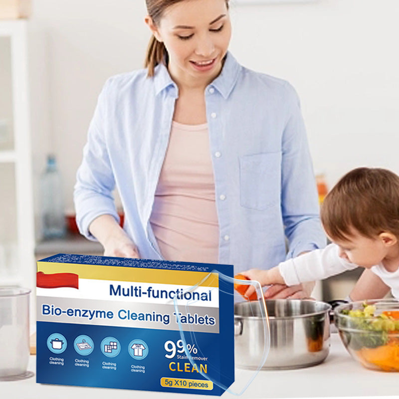 Enzyme Cleaning Tablets — Powerful Cleanliness and Germ-Free