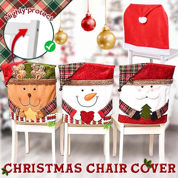 Chair Covers — Cozy Warmth and Festive Atmosphere (4 Pieces)