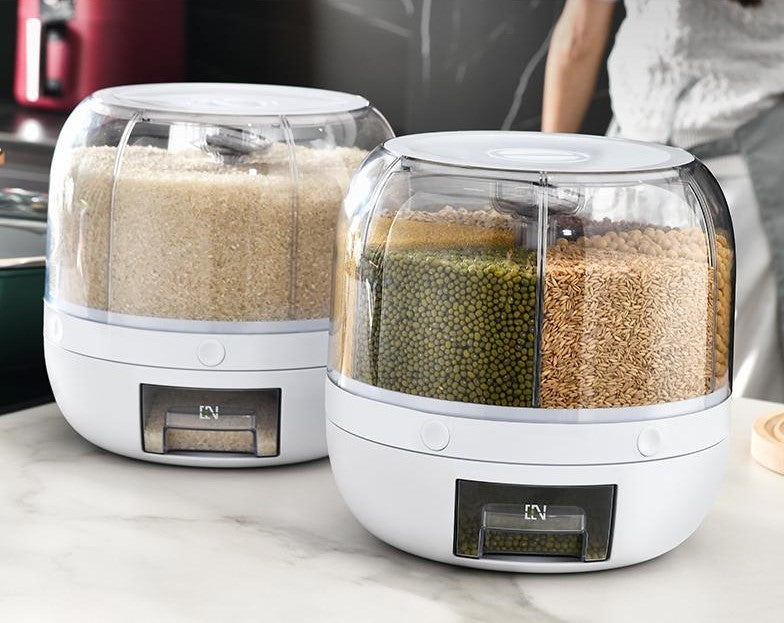 Rotatable Storage Tower — Freshness and Order Under Control