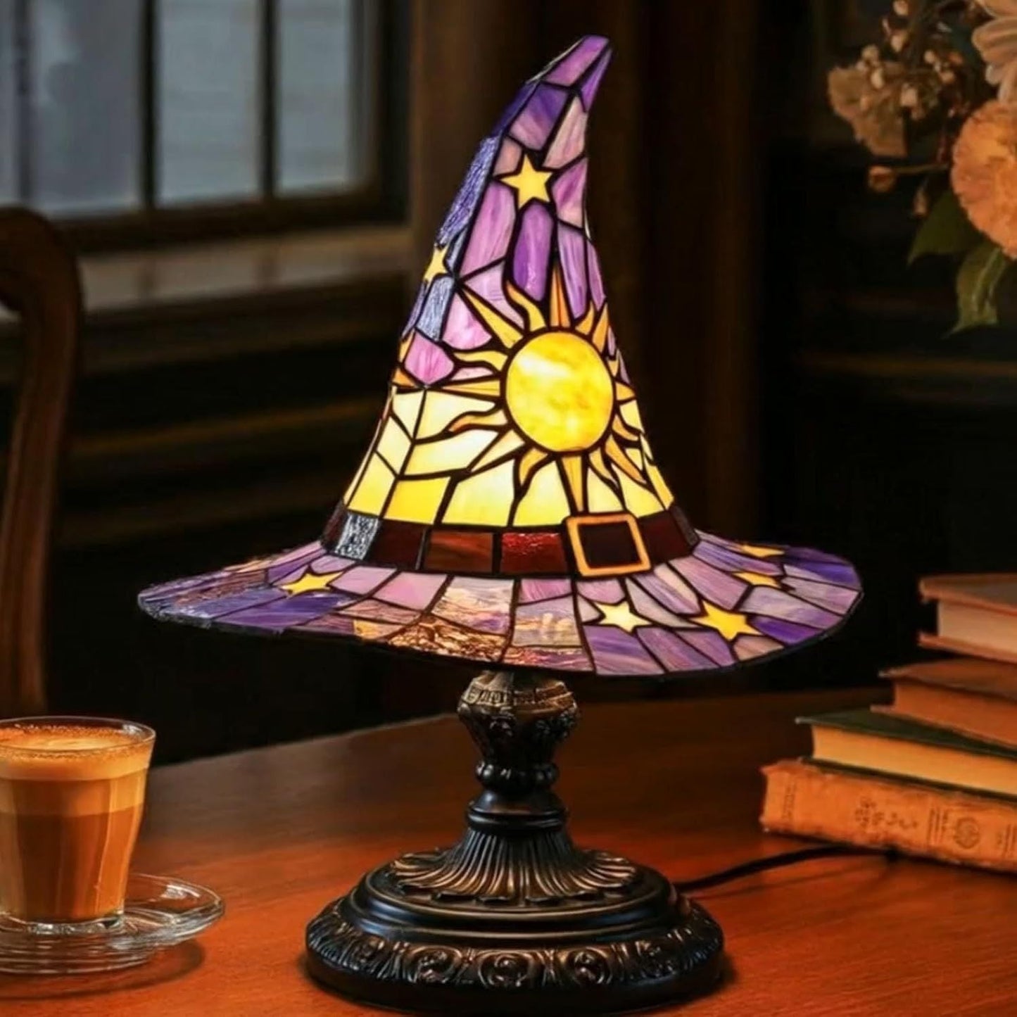 Lead Glass Table Lamp — Enchanting Light for Feel-Good Moments
