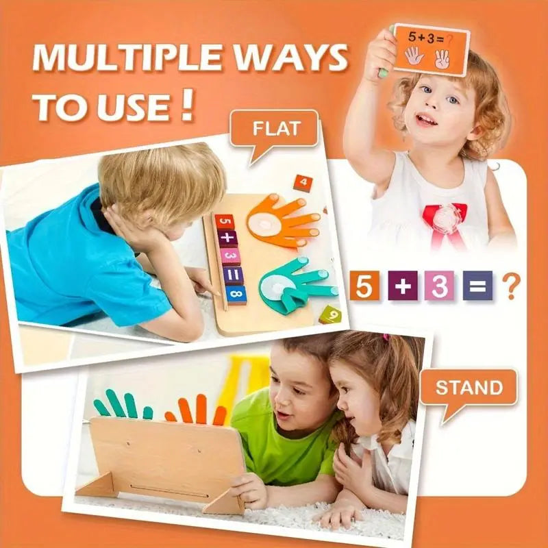 Wooden Number Learning Game — Learn Math Playfully