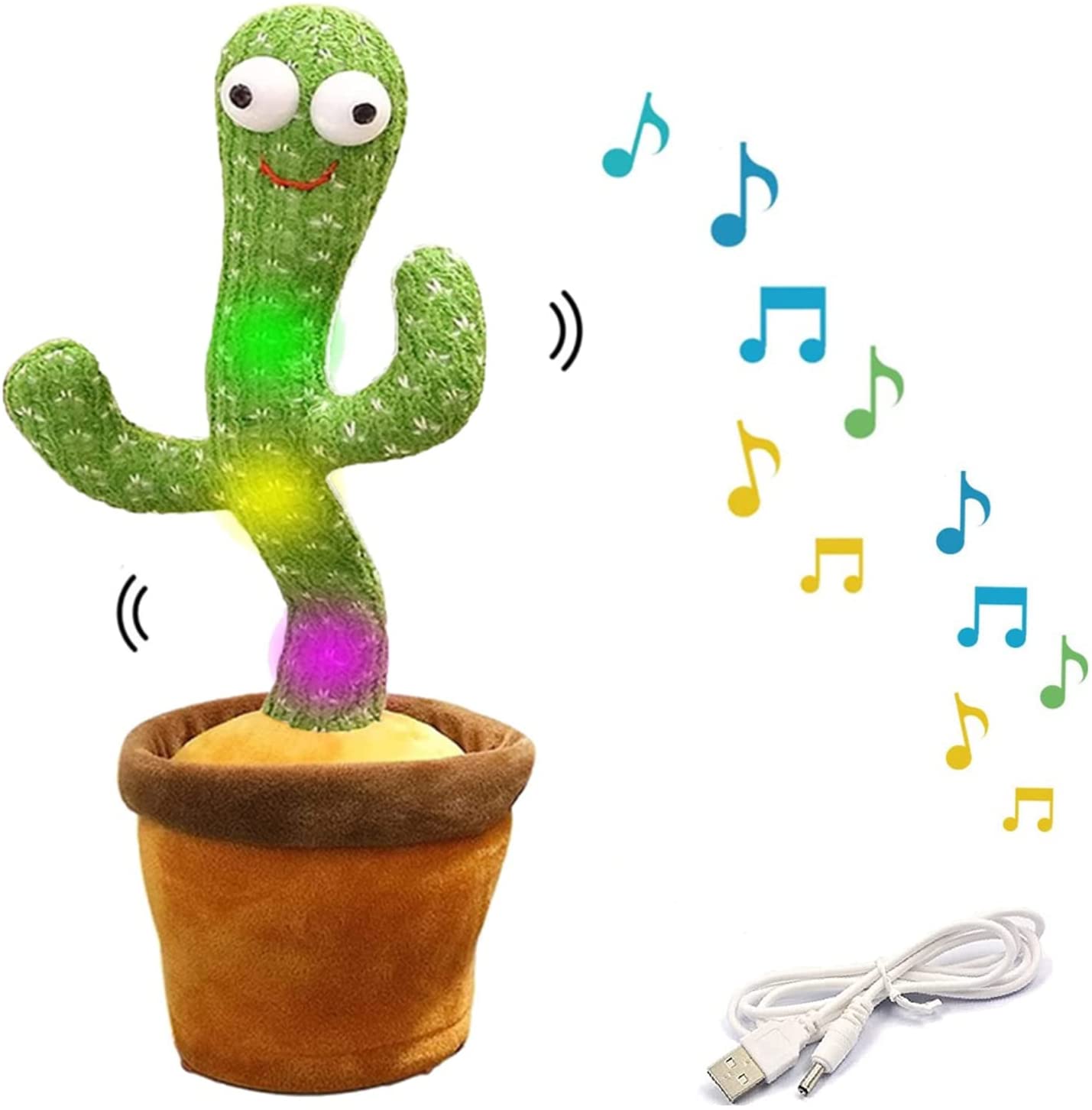 Interactive Dancing Cactus Toy – Musical Fun with Sound Imitation
