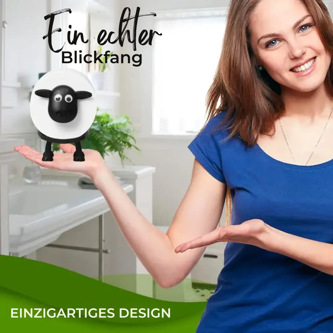 Sheep Toilet Paper Holder – Practical & Charming for the Bathroom