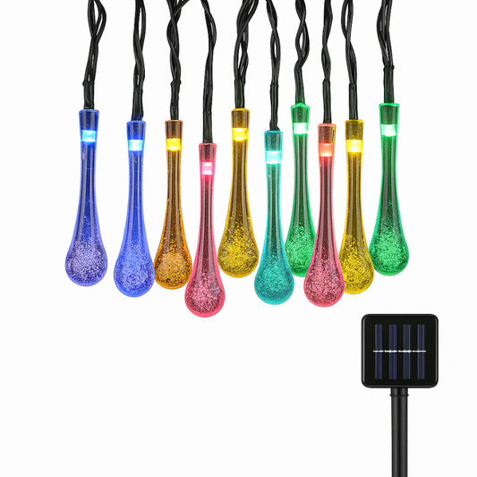 Solar-Powered String Lights — Warmth and Magic for the Garden