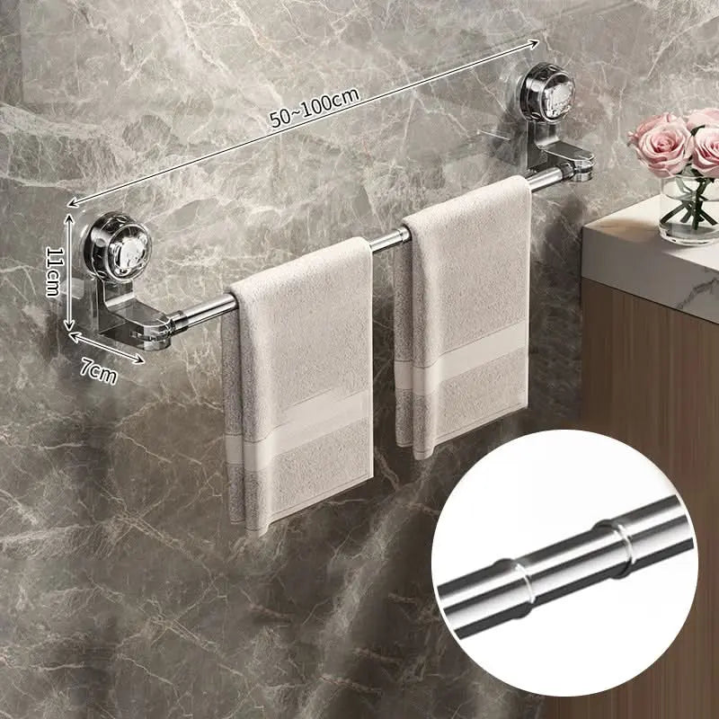 Extendable Towel Bar — More Space and Stylish Organization