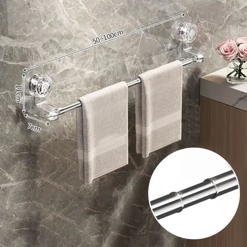 Extendable Towel Bar — More Space and Stylish Organization