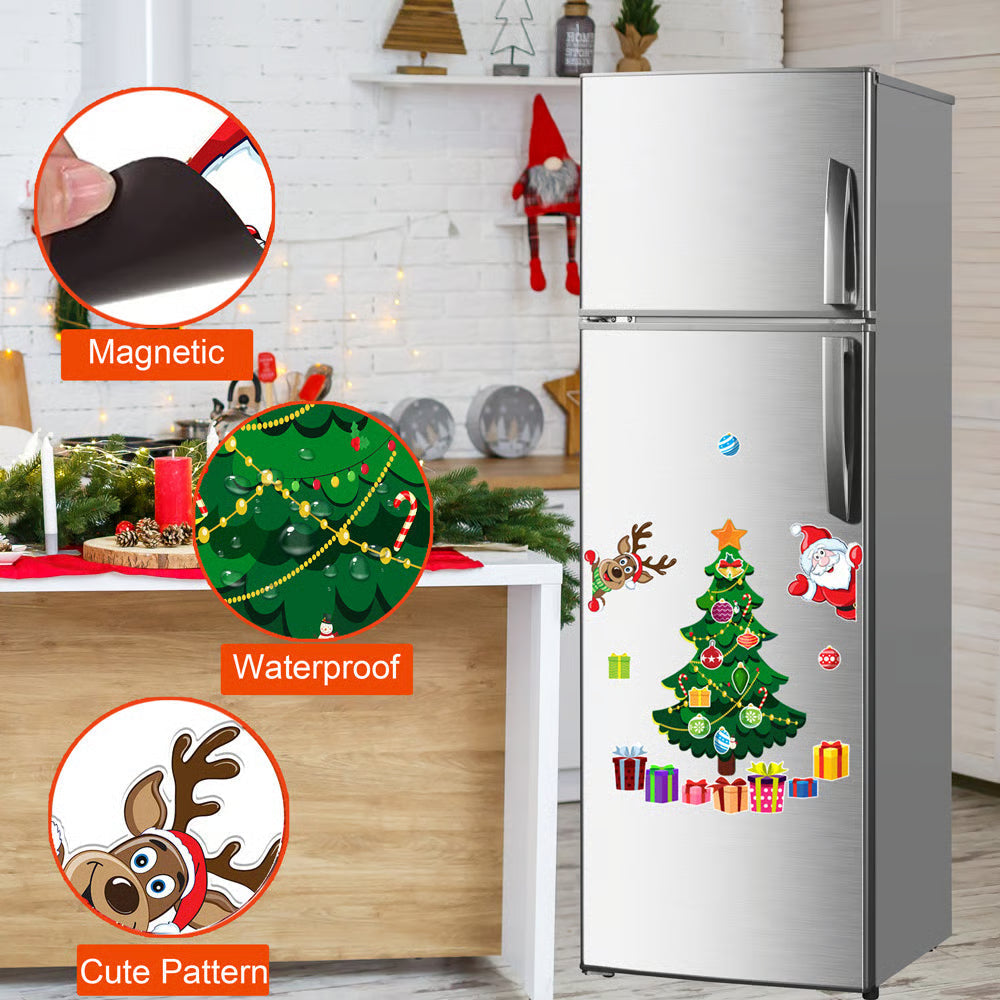 Magnetic Stickers — Effortlessly Create Holiday Cheer