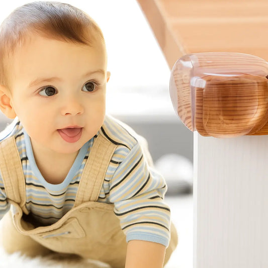 Baby corner protectors — Soft pads against bumps on furniture edges 8-piece set