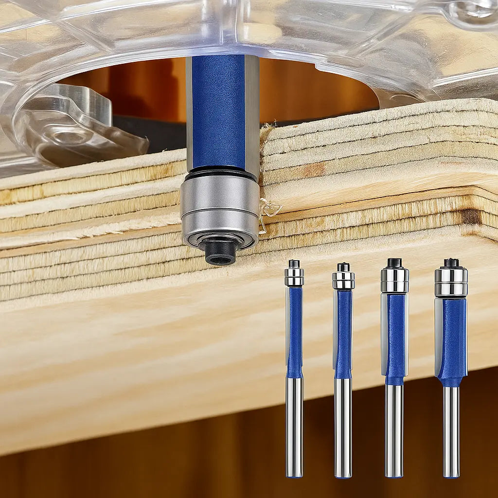 Deburring & Polishing Tool 4-Piece Set — Smooth Finishes Made Simple