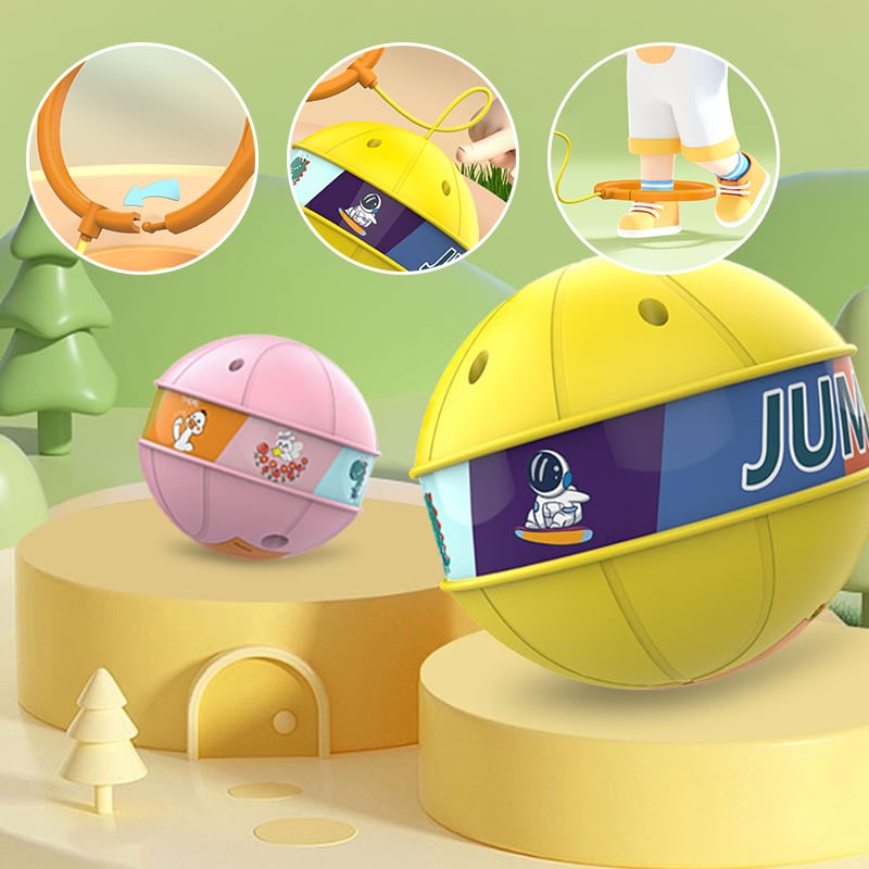 Glowing Hopping Ball – Light Toy for Active Movement in Children