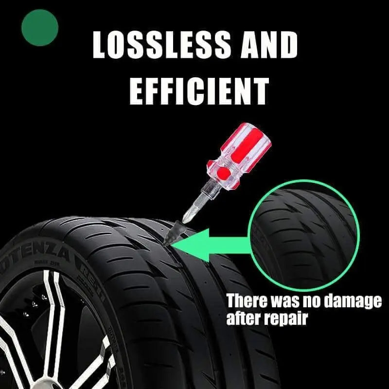 20 Pieces Tire Nail Set for Rubber Tire Puncture Repair