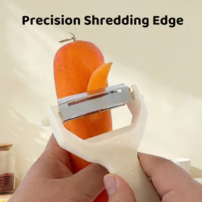 2-in-1 Peeler and Grater – Kitchen Tool for Precise Preparation
