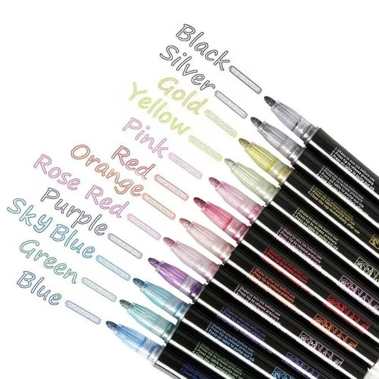 Metallic Marker Set – Creative Effects on Any Surface