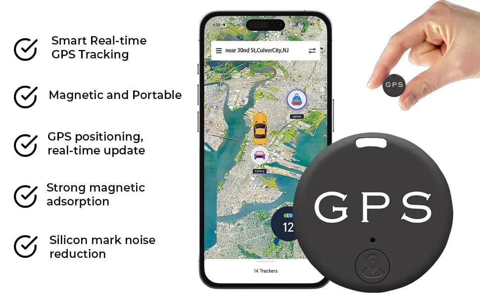Mini GPS Tracker – Discreet Real-Time Tracking Without Subscription