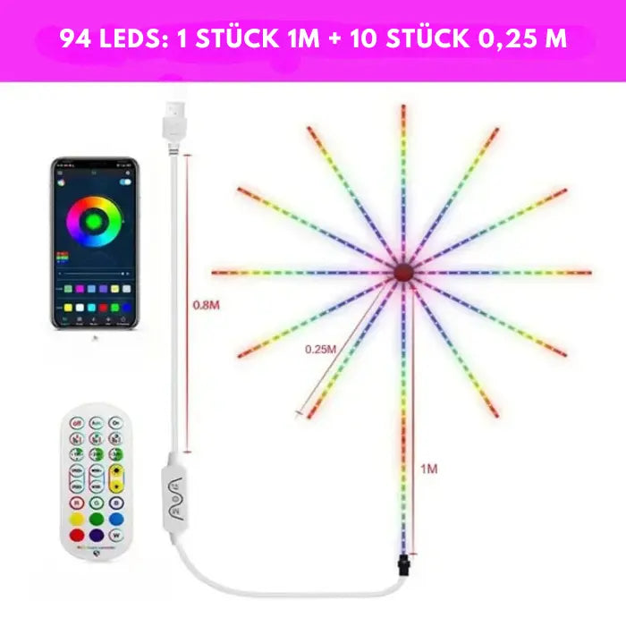 LumaFlare™ — Wireless Fireworks Glow Anywhere