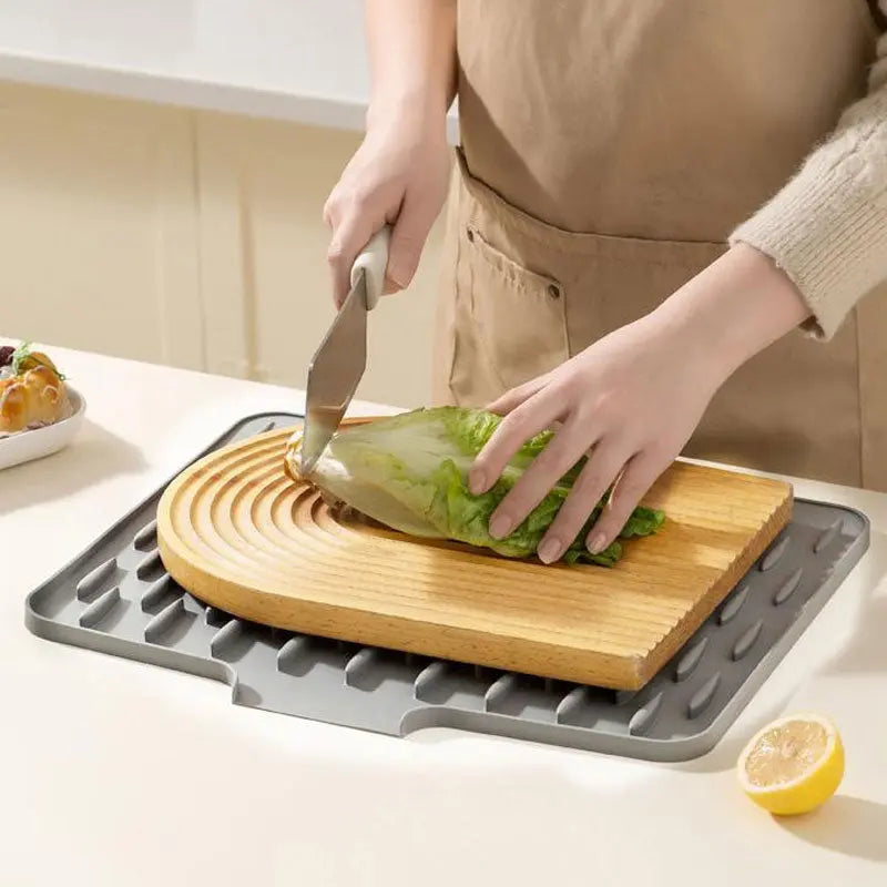 QuickDry™ — Heat-Resistant Silicone Dish Mat