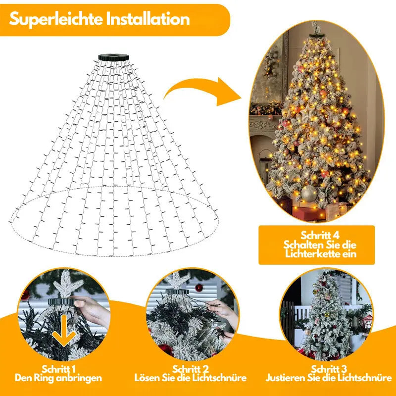 GlintCascade™ — Instant, Customizable Tree Glow