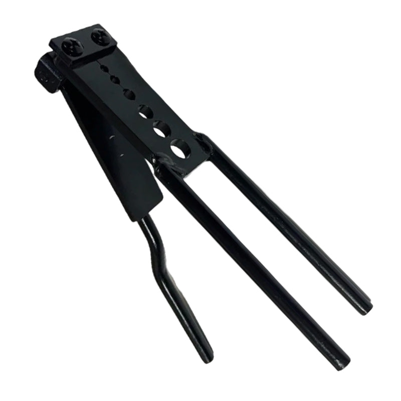 Multi-hole crimping tool — precise and fatigue-free work