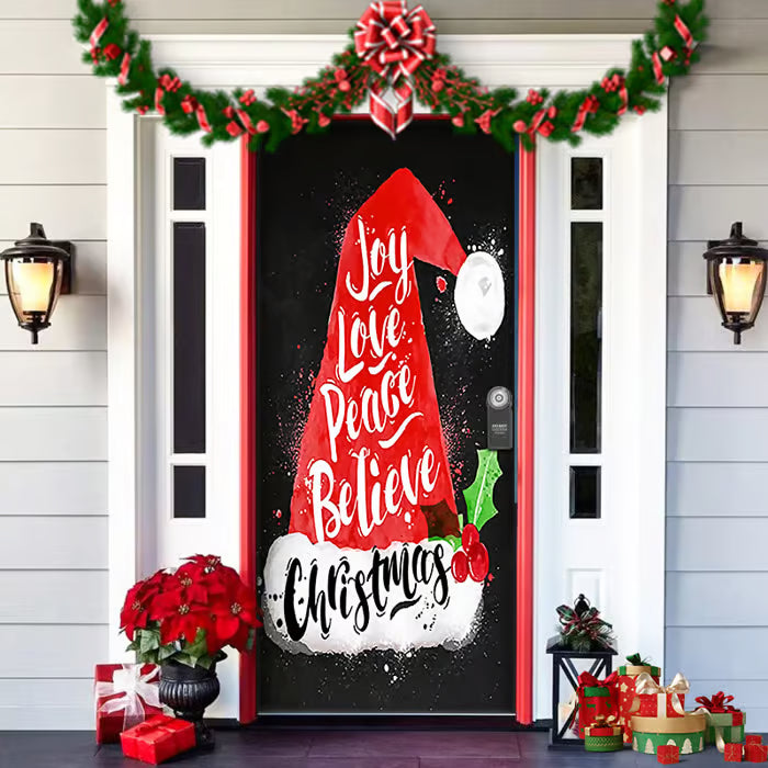 Christmas Door Decoration — Instantly Create a Festive Atmosphere