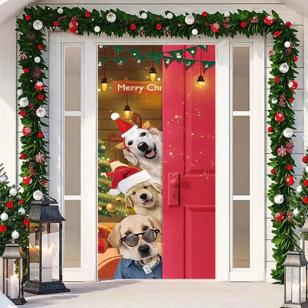 HolidaySpirit™ — Weatherproof Door Charm for Year-Round Cheer