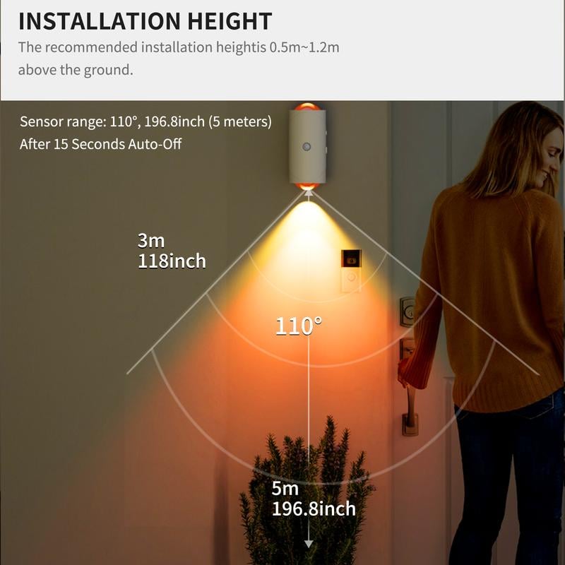 Smart LED Night Light — Gentle Light for Safe Nights