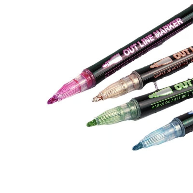 Metallic Marker Set – Creative Effects on Any Surface