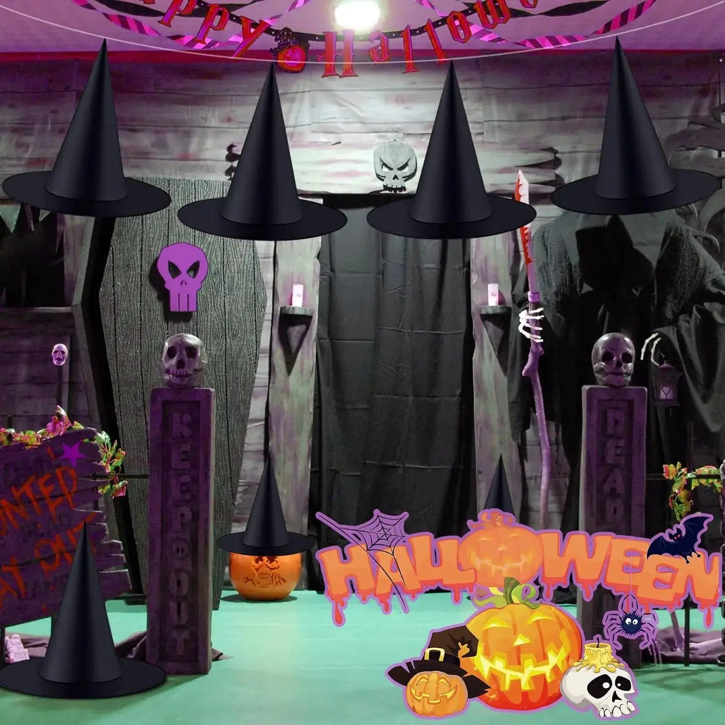 Halloween Hexenhüte Deko — Unvergessliche Gruselstimmung schaffen Mivoza Deutschland