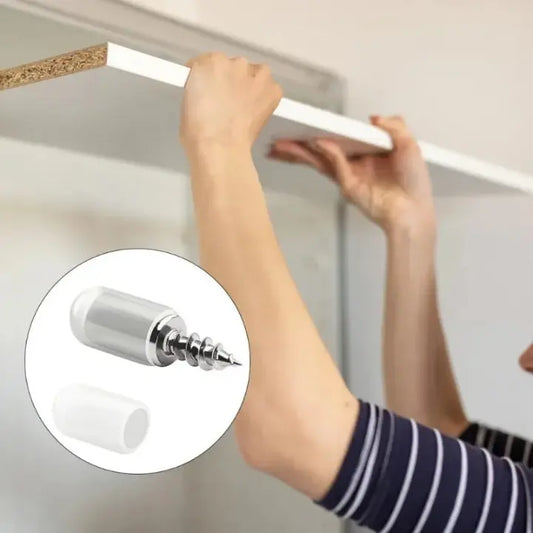 40-Piece Self-Drilling Shelf Supports