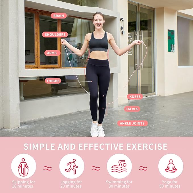 Jump rope — flexible training for better fitness