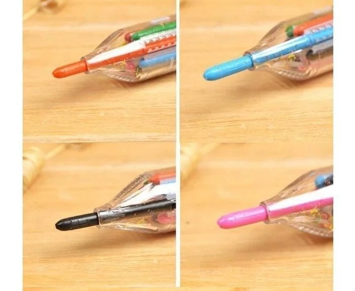 8-in-1 Colored Pencil for Children – Compact, Safe, Versatile