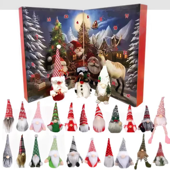 Advent Calendar with Elves — Daily Joy and Festive Magic