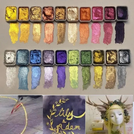 Watercolor Paint Set — Brilliant Colors for Unique Artwork
