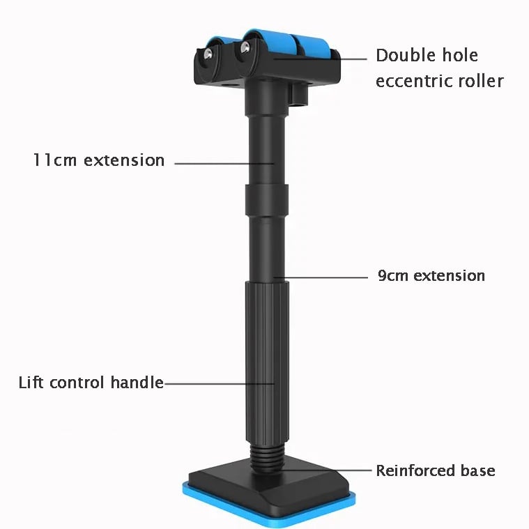 Mounting and lifting rails — effortless and secure cabinet installation