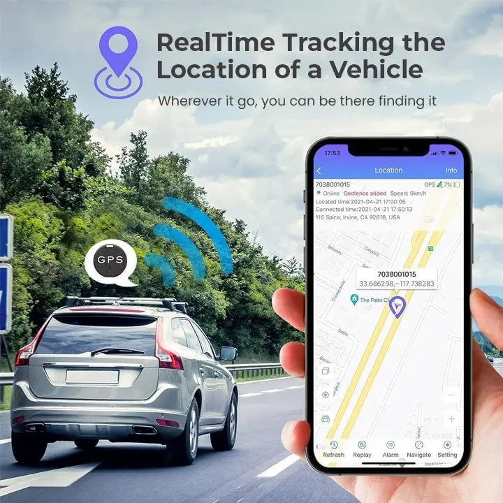 Mini GPS Tracker – Discreet Real-Time Tracking Without Subscription