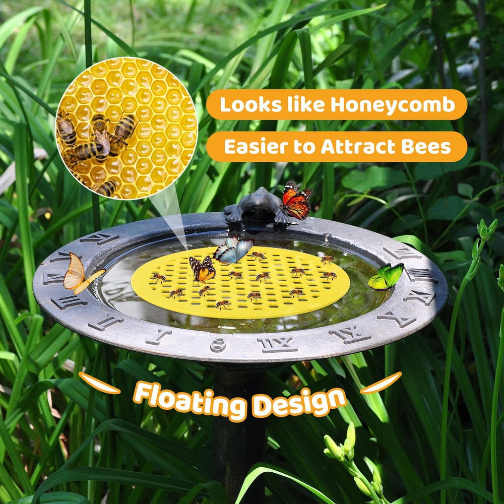 Drinking Station for Bees — Resting Place & Water Source for Pollinators