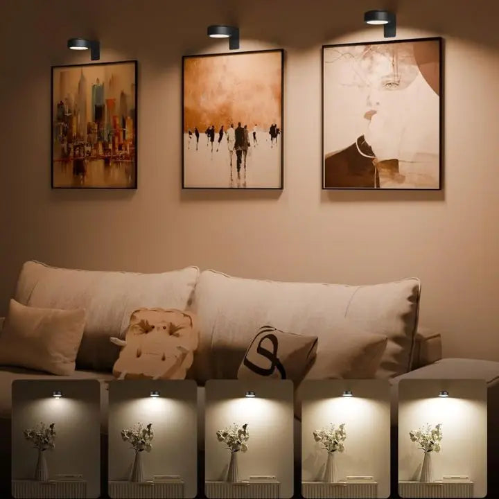 GlowLuxe™ — Effortless Art Illumination