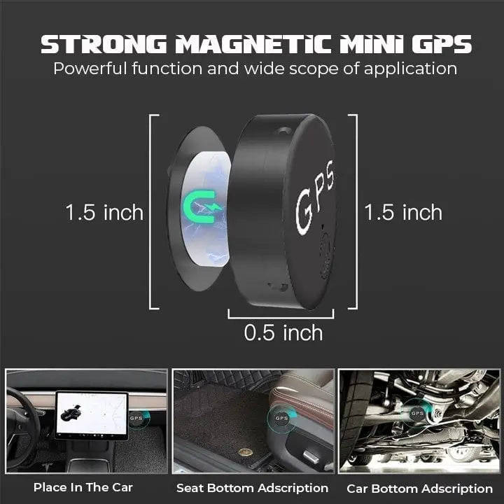 Mini GPS Tracker – Discreet Real-Time Tracking Without Subscription