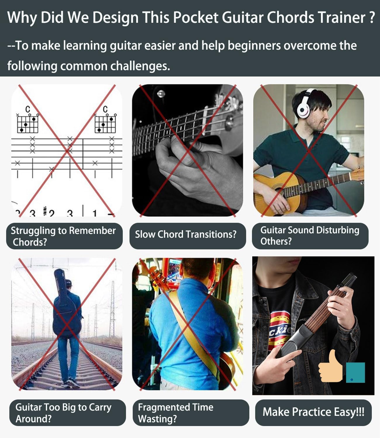 Silent Guitar Practice Device — Practice Quietly and Flexibly Anytime