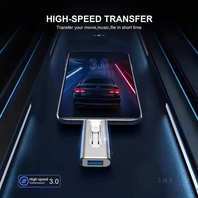 Multifunctional USB Stick for iPhone, Android & PC Backup