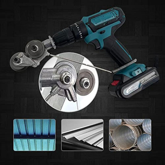 Metal Cutter Drill Attachment for Clean Cuts