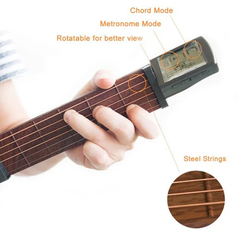 Silent Guitar Practice Device — Practice Quietly and Flexibly Anytime