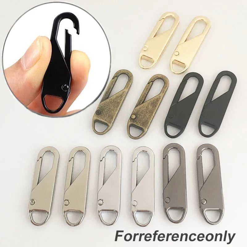 Replacement zipper pull — Repair zippers quickly and effortlessly