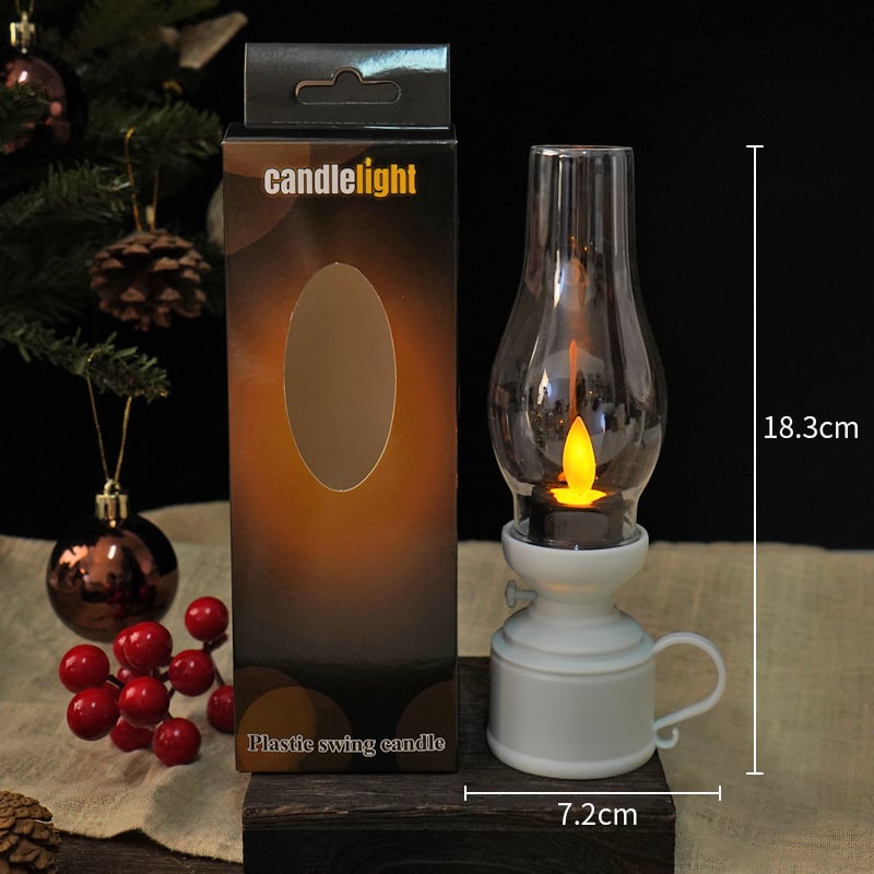 LED Lantern — Warm Atmosphere Without Fire Hazard