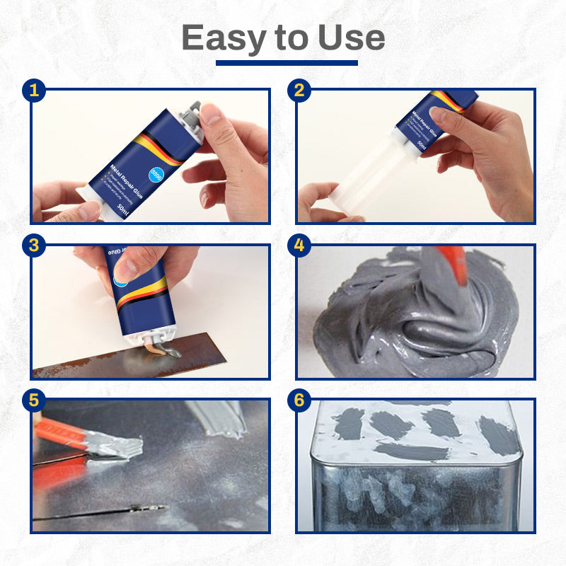 Metal Repair Adhesive — As Strong & Durable as Welding