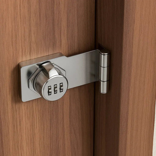 Keyless Secure Lock — Stainless Zinc Alloy with 1000 Codes