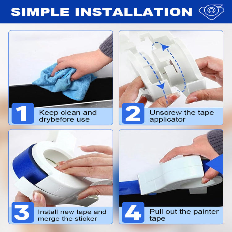 Painter’s Tape Applicator – For Perfect Edges in Seconds