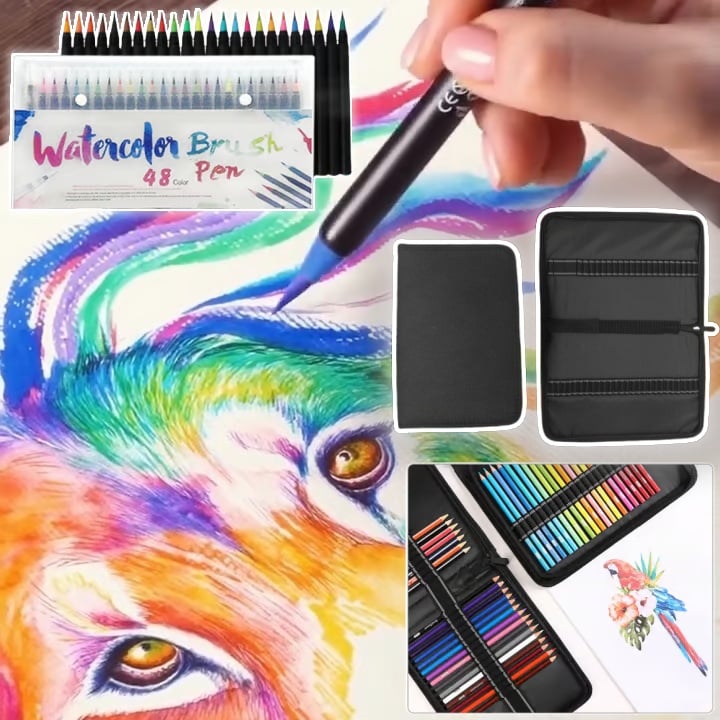 Brush Pens — Creative Colors for Radiant Artwork